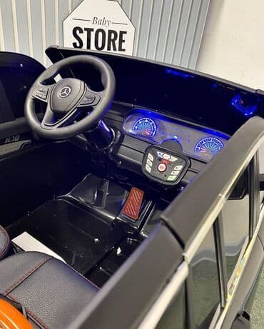 машины для детей: 12 volt akulmuyator Real avtomobil boyası İki nəfərlik 4x4 dörd — 4