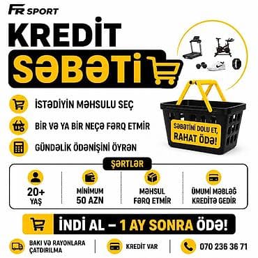FR Sport – Kredit Səbəti - İstədiyin məhsulu seç: idman trenajorları — 1