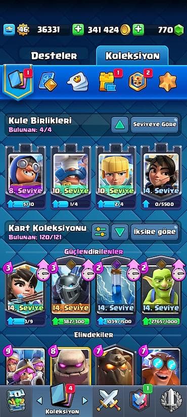 5 dollar: Clash Royale Hesabı Satılır: 🔥Yeni Hesabımız Artıq Satışdadır! 🎮 — 3