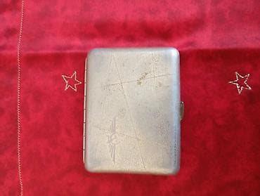 Kolleksiya üçün iki retro əşya dəsti 1) Metall siqaret qabı – — 5