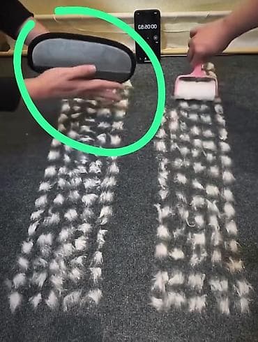 əlçək: Heyvan tükü təmizləyən əlci (ikiüzlü) - İki tərəfli dizayn: bir — 3