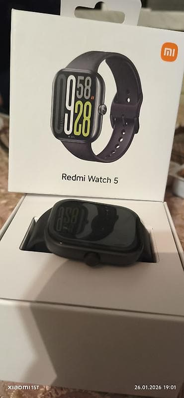 Asia: Смарт часы, Redmi, Сенсорный экран, цвет - Черный — 3