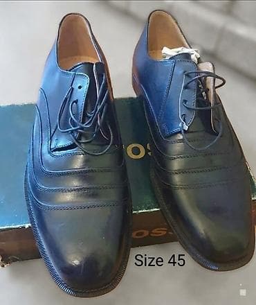 Ботинки: Gino Rossi (Vintage 90s) ​RU: Классические кожаные туфли, сделано в — 4