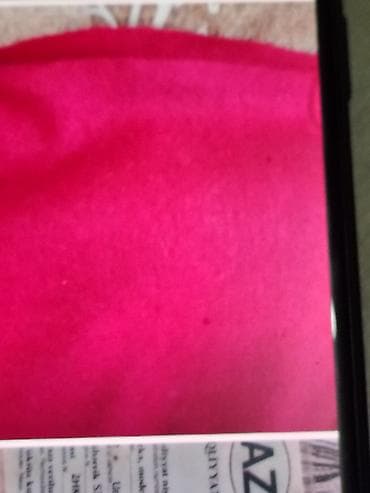 brezent parça: Məxməri pərdə parçası – tünd çəhrayı/füşya rəng - Material: yumşaq — 2