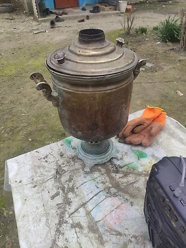 İşlənmiş Od Samovar, 7 l, Ödənişli çatdırılma
