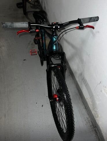 qiz ucun velosiped: Dağ/trek velosipedi – tək sürüş üçün yığılmış - Rəng: firuzə-yaşıl — 2