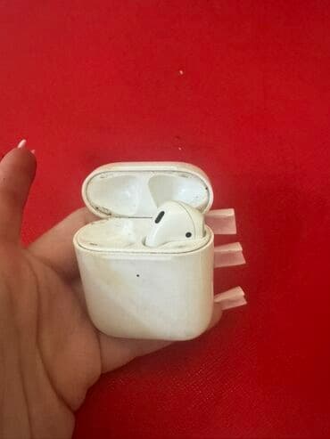 cib vayfayi: Simsiz (Bluetooth) Qulaqcıqlar, Apple, rəng - Ağ — 1