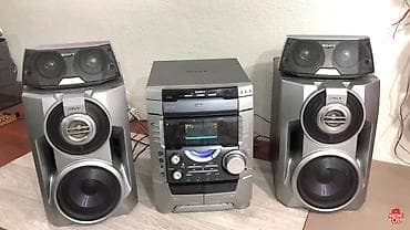 kasa aparati: Sony MHC-VX77 mini hi-fi musiqi sistemi - Komplekt: əsas blok, 2 iri — 1