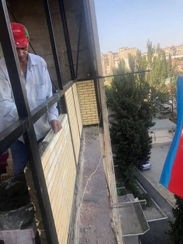 alçıpan fiqurlari 2020: Balkonlarin ✅️bağlanmasi; ✅️artirilmasi; ✅️karkasin svarkasi; — 4
