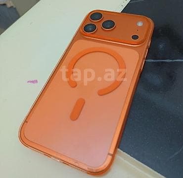 iphone 15 pro max almaq: IPhone 17 Pro Max, 1 TB, Narıncı, Face ID — 2