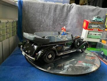 metbex tavan modelleri: Коллекционная модель Mercedes-Benz 770K Pullman W150 Black 1938 Road — 20