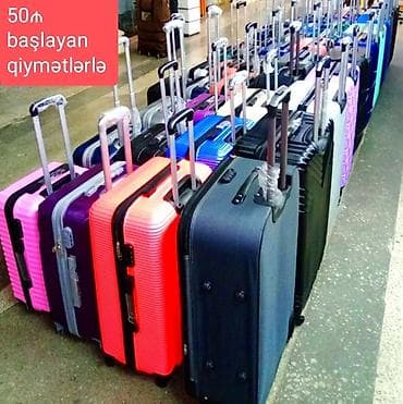 Çamadan. təzə. hər ölçüdə var. 50 manatdan başlayan qiymətlərlə ünvan