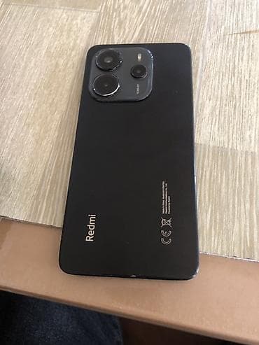 2 ci əl telefonlar: Redmi Note 14, 256 GB, rəng - Qara, Qırıq — 1