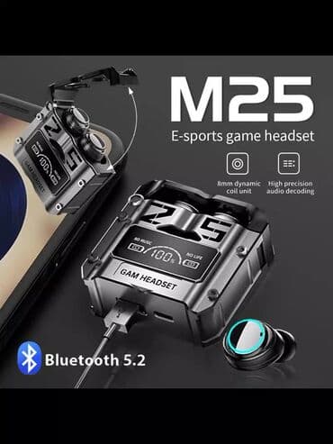 Yeni Simsiz (Bluetooth) Qulaqcıqlar, 1More, rəng - Qara