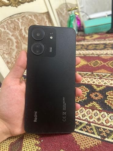note 30 pro: Redmi 13C, 256 GB, rəng - Qara, Sensor, Barmaq izi, İki sim kartlı — 1