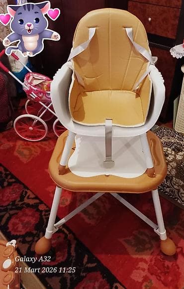 стуля: Uşaq yemək stulu – çevrilə bilən model.DEKABRDA 80 MANATA — 8