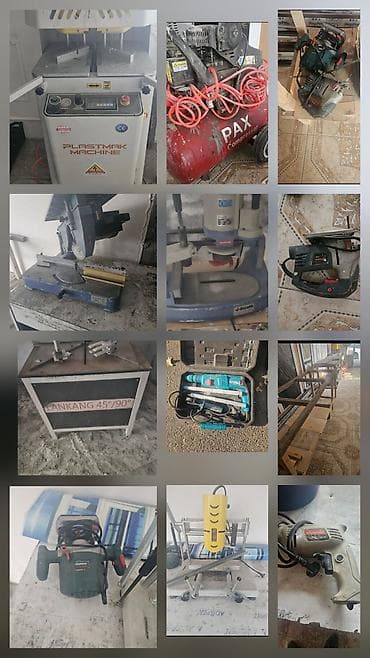 запчасти для шуруповерта: PVC pəncərə/qapi profil istehsalı üçün avadanlıq dəsti TECiLi — 2