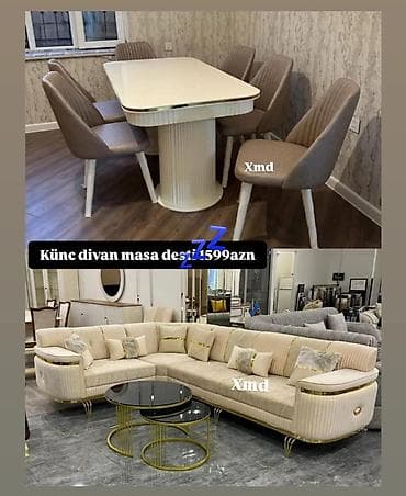 Masa və divan dəsti