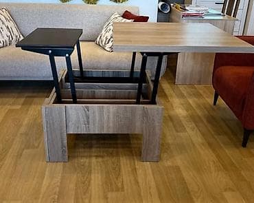 divan tap az: Kvadrat masa, Açılmayan, Təkərsiz, Teksturalı laminat — 4