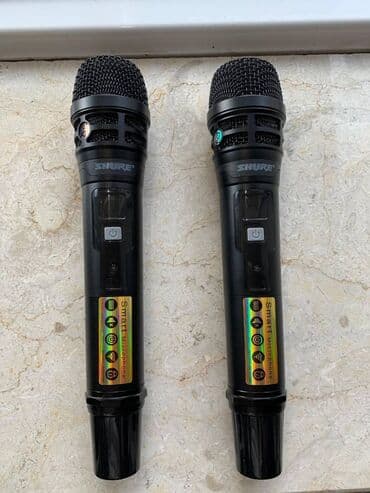 mikrofonlar: Mikrofon "Shure UGX23" Shure mikrofonlar. cox kefiyyətlidir. metal — 9