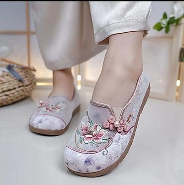 honor band 5 бишкек: Qadın balerina üslubunda parçadan hazırlanmış ayaqqabı - Dizayn: Şərq — 1