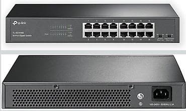 TP-Link TL-SG1016D – 16-Port Gigabit Desktop Xüsusiyyətlər: -