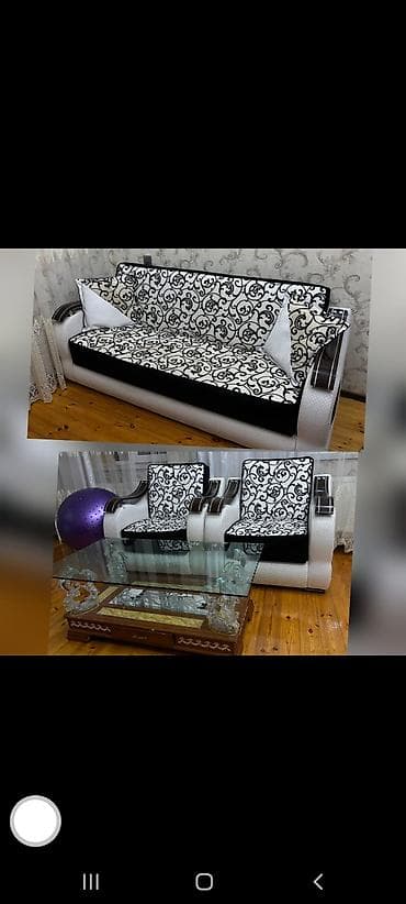 Divan+2kreslo+jurnalni masa birlikde 250 azn satilir‼️unvan bine