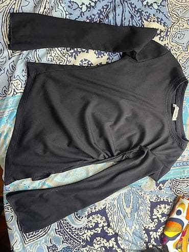 cins şalvar: Qadın uzunqol rib toxumalı köynək/bluz - Brend: ANTHROPOLOGIE (ARROW — 1