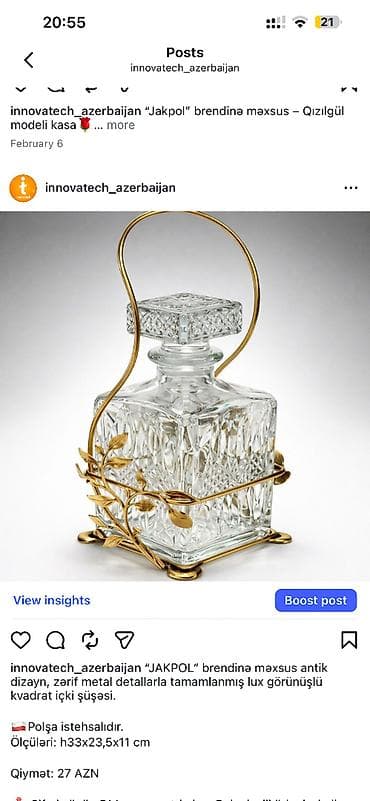 Rəng - Qızılı, Şüşə, Polşa