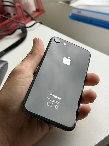 ayfon 8 ikinci el: IPhone 8, 64 GB, Qara, Barmaq izi — 3