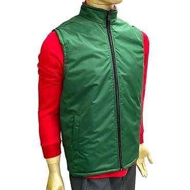 Мужская одежда: Kişi üçün yüngül izolyasiyalı jilet - Model: qoltuqsuz, boyun hissəsi — 9