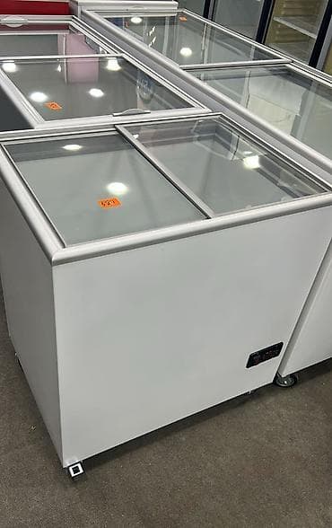 Ticarət tipli şüşə qapaqlı dondurucu vitrin - Üst hissədə