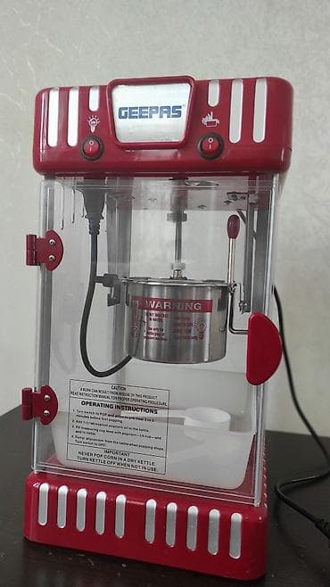 yemek bisiren: Geepas Popkorn Aparatı – retro dizaynlı, masaüstü model - Marka — 5