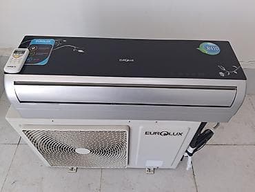 kondisioner pult universal: Eurolux split kondisioner dəsti,teze kimidi,cox az islenib,qara suse — 2