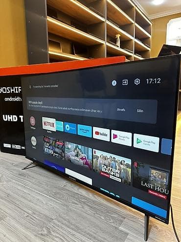 par utuleri: İşlənmiş Televizor Yoshiro LED ekran 43" 4K (3840x2160), Ünvandan götürmə, Pulsuz çatdırılma, Ödənişli çatdırılma — 1