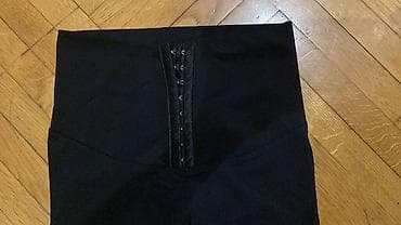 Uşaq geyimi və ayaqqabıları: Uwagcun qara leggins - Rəng: tam qara - Dizayn: klassik, dar kəsim; — 3