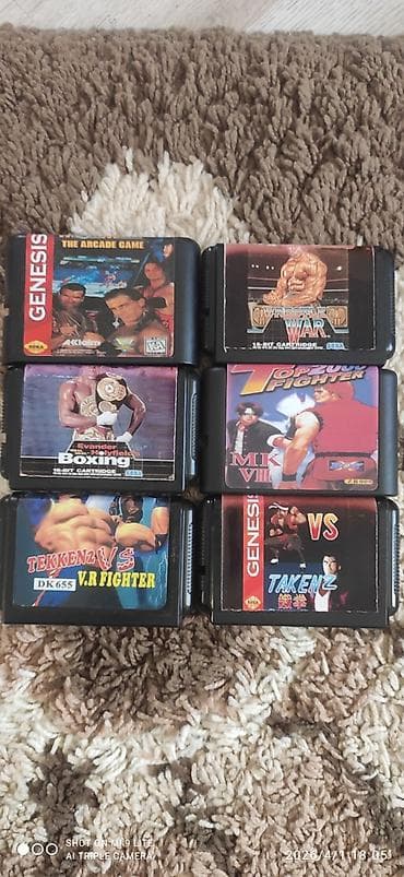 oyun disk: Elani ac diqqetle oxu qane etse ozaman elaqe saxla sega ucun kasetler — 8