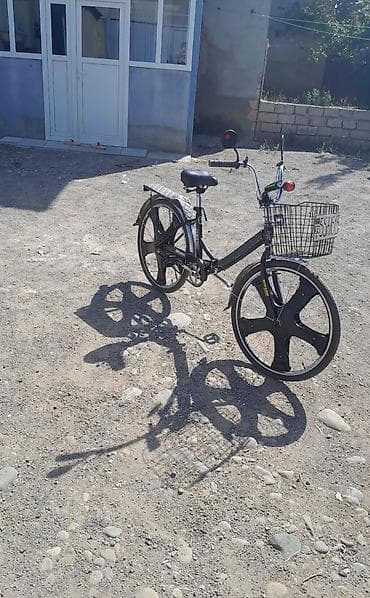 velosiped desna 2: Şəhər gəzintisi üçün praktik velosiped - Rəng: qara - Geniş, rahat — 2
