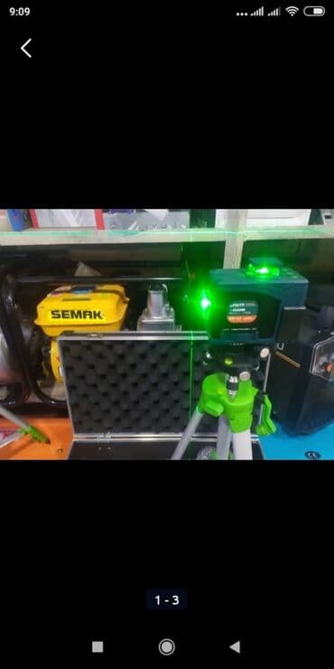 лазерный уровень купить в баку: Lazer urvin 3D Göy Şuya Deqiə Gosterir Ünvan koroglu metrosune — 3