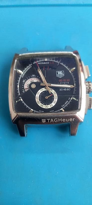 TAG Heuer MONACO kvadrat korpuslu kişi qol saatının başlığı (korpus