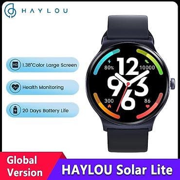 smart bison: Yeni, Smart saat, Haylou, rəng - Göy — 1