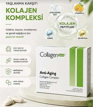 collagen 3 in 1: Collagen Forte Anti-Aging Collagen Complex – hidrolizə peptid Tip 1 — 5