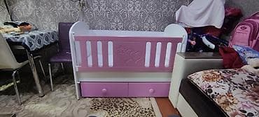 taxt dosekleri: Oğlan və qız üçün, İşlənmiş, Beşik, Matras ilə, Yellənmə mexanizm ilə — 6