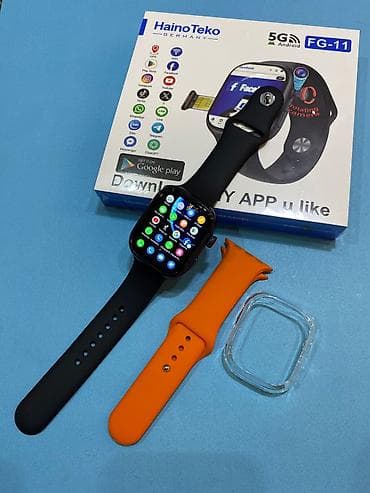 iphone adapter usb: Haino Teko FG-11 smart saat Xüsusiyyətlər: - 5G Android dəstəyi - — 1