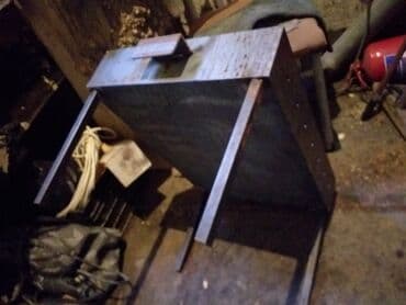 Metall manqal/qril ocağı - Material: qalın metaldan qaynaqla yığılmış — 3