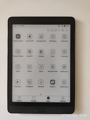 qara volqa kitab pdf: Onyx Boox Kon-Tiki – E-ink oxu planşeti - 7.8" E‑ink Carta ekran: göz — 2