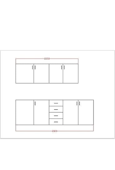 Kuxna mebeli yaxşi vəziyyətdədir az işlənib aşağı yeri var