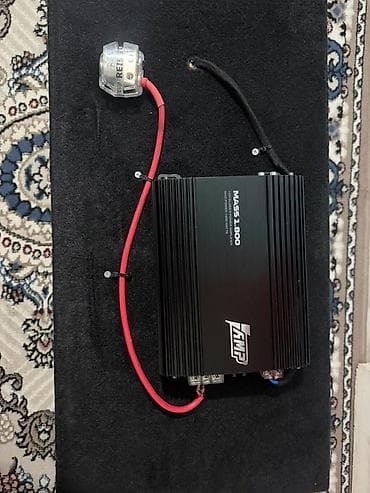 Avtoelektronika: Pioneer Champion Series subwoofer + AMP MASS 1.800 monoblok — 2
