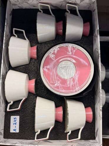 набор художника: Чайный набор, цвет - Белый, Фарфор, 6 персон — 23