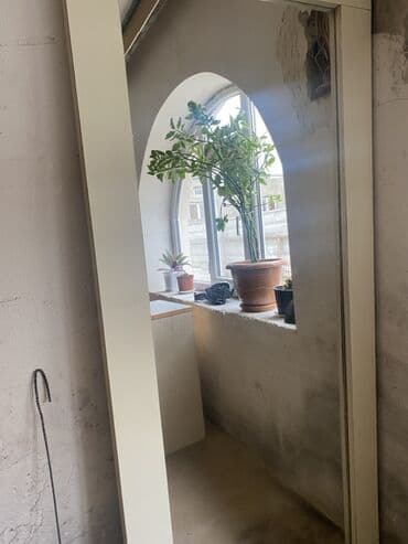 Güzgü Döşəmə üstü, Düzbucaqlı, Dekorativ, Çərçivə ilə